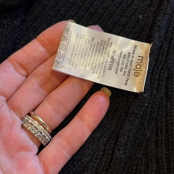 🎁Maje Open Front Oversize Sweater - Picture 7 of 10